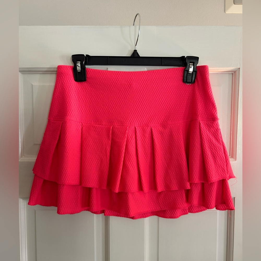 Lucky in Love tennis skirt - Pink - Size M